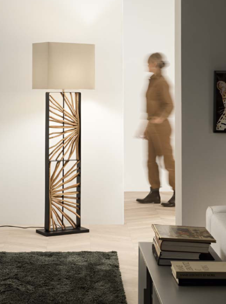 Piantana in legno naturale con rami disposti a raggiera 1XE27 non incl. ETHEREAL Piantana in legno naturale con rami disposti a raggiera 1XE27 non incl. ETHEREAL